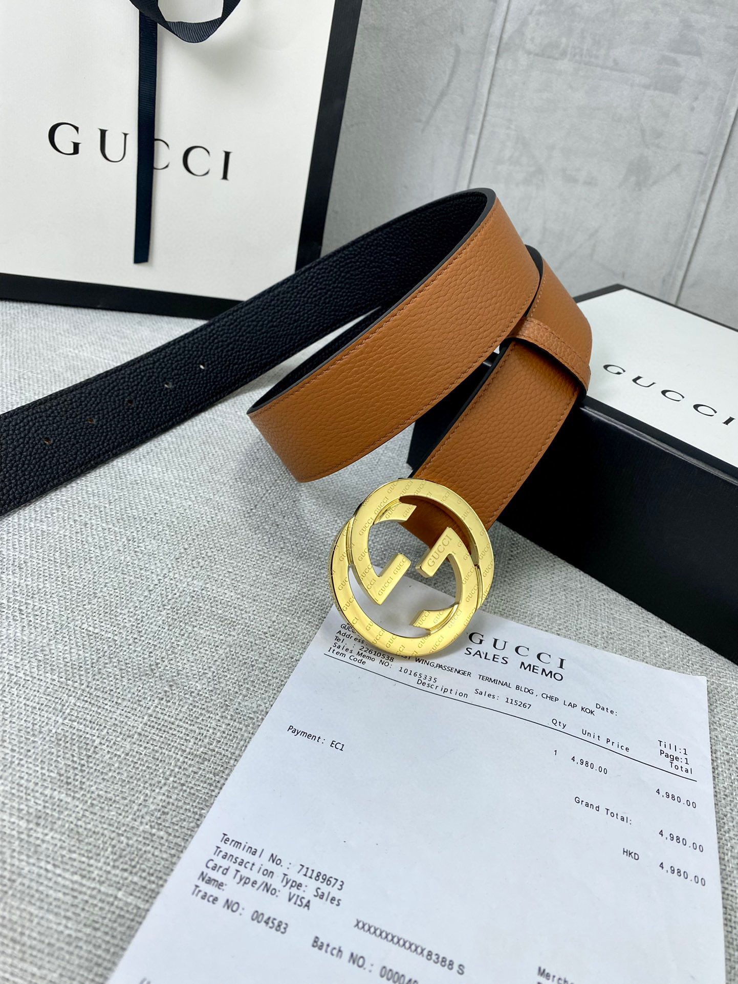 Gucci belts